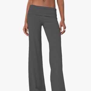 Stylish Women's Charcoal Flare Pants